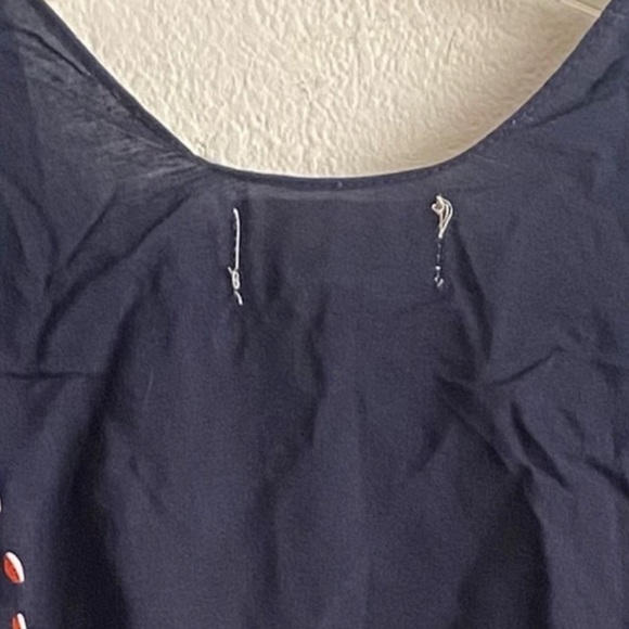 💥Besties Navy Kimono Floral Print Cardigan OS - Picture 7 of 10